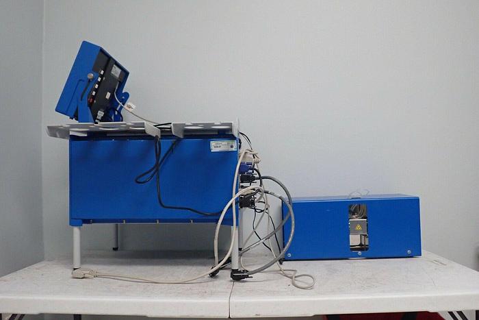 Used Biotage SPX 09491 Rev M Flash Chromatography w/ 09722 Monitor, Econ LCD 2073 A