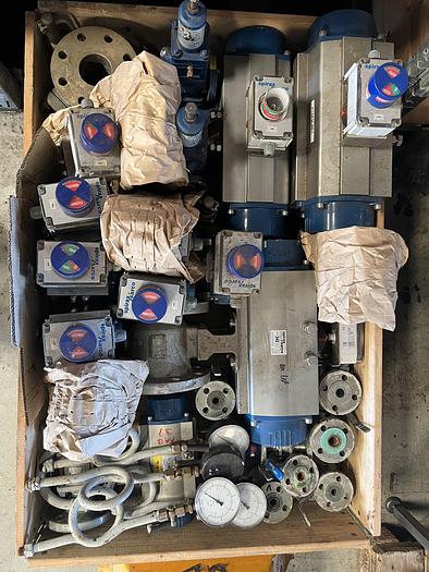 Used 2010 Spirax-Sarco BVA 310 Pneumatic Actuator Ball valve