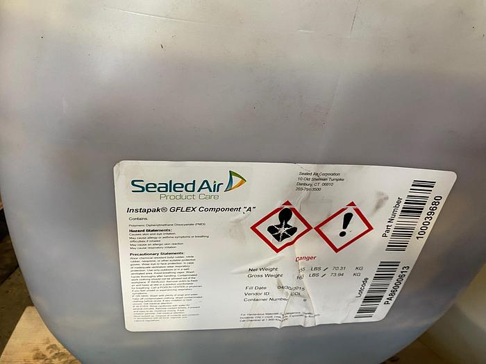 Used Sealed AIr Speedypacker Model: Foam-In-Bag Packaging System SP3
