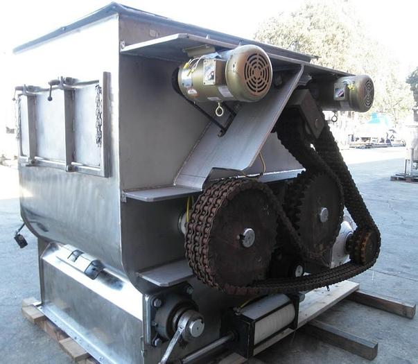 Used Mixer, Paddle, 26.5 CF, S/st, Forberg, Mdl F-750XE, 30 HPMixer, Paddle, 26.5 CF, S/st, Forberg, Mdl F-750XE, 30 HP #S740577