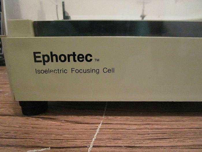 Used Haake Buchler Ephortec Isoelectric Focusing Cell HORIZONTAL GEL ELECTROPHORESIS