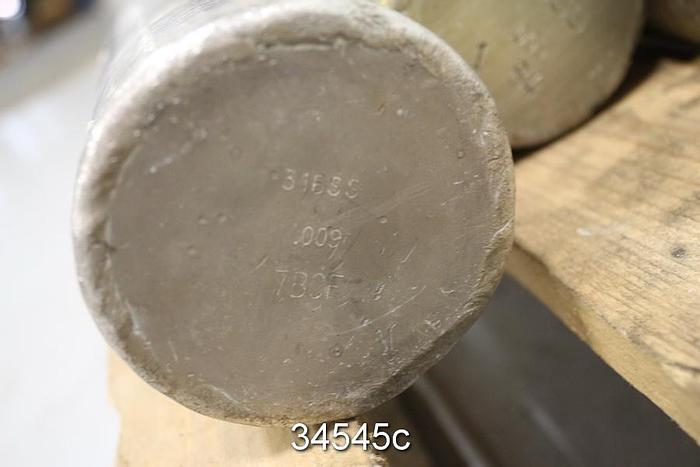 Used Ronningen Petter Cannister Filter Media, 3" Diameter, 36" Length #34545