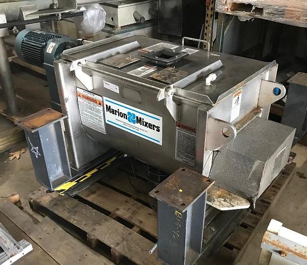 Used 4 CU. FT. MARION RIBBON BLENDER - S/S - 3 HP