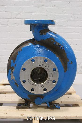 Used Goulds 3196 3x4x13 Pump #33133