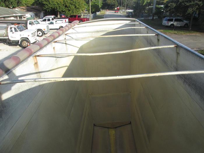 Used 2014 Travis S102 Aluminum Bottom Dump Trailer