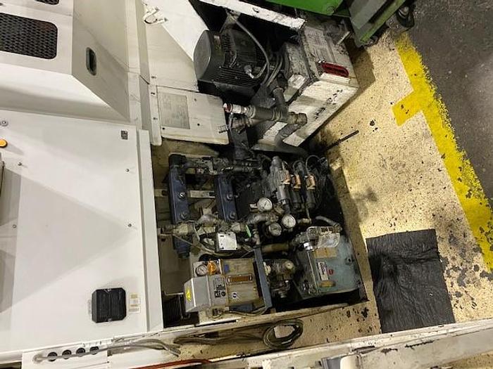 Used FUJI TNW 3500 TR TWIN SPINDLE TWIN TURRET CNC LATHES WITH GANTRY