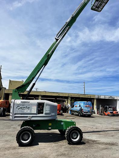 Used 2014 GENIE S-40 4WD Diesel Straight Boom Lift