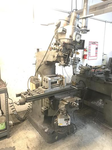 Used Bridgeport Series 1 Vertical Mill 9" x 42" #6556