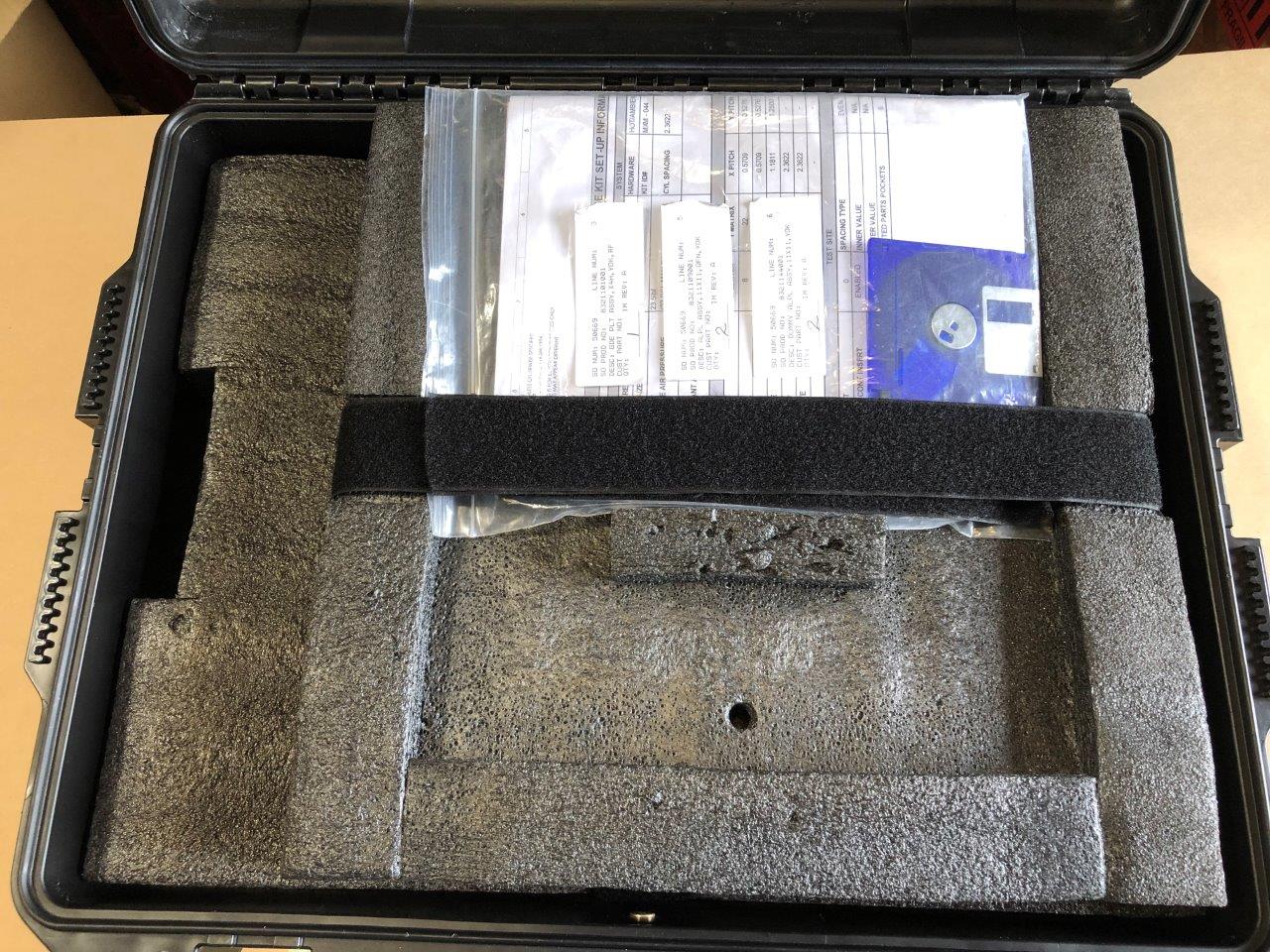 Used DELTA EDGE DE8000 TEST HANDLER KIT - Q-FPB - 140 MRQ 11x11x0.85-0001 QFN