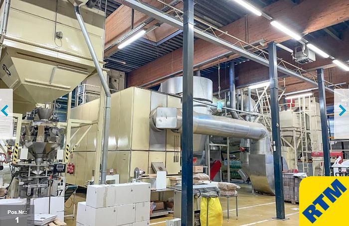 Used Continuous Drum Roaster