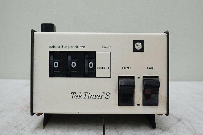 Used TekPro Scientific Products C6492 Tek Timer S Elapsed Time Indicator
