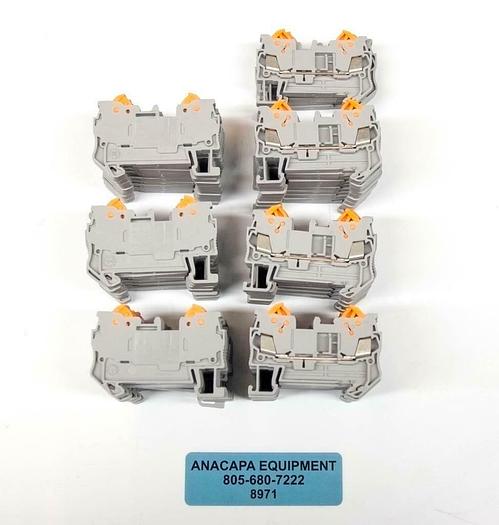 Phoenix Contact QTC1.5 3205019 DIN Rail Terminal Blocks LOT OF 65 NEW (8971)R