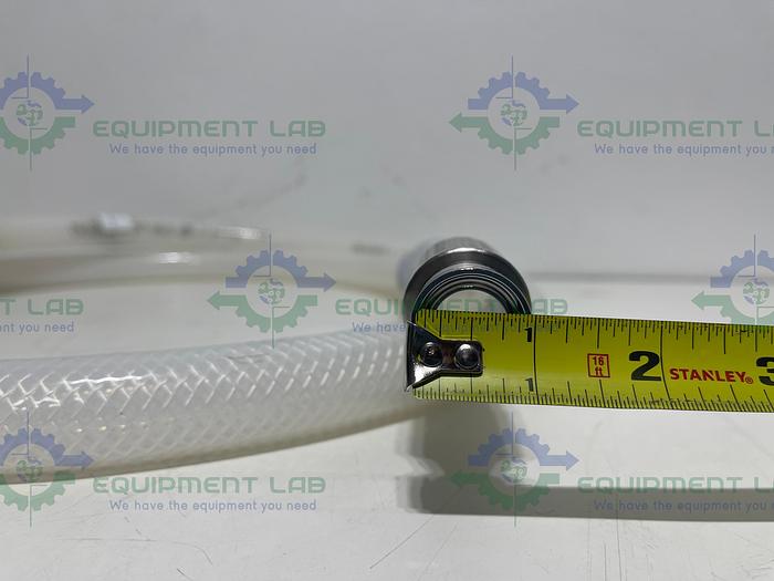 Used Saint Gobain  23035763 Pure Fit 96" Hose w/ 1" Sanitary Fitting 90 PSI at 20°C