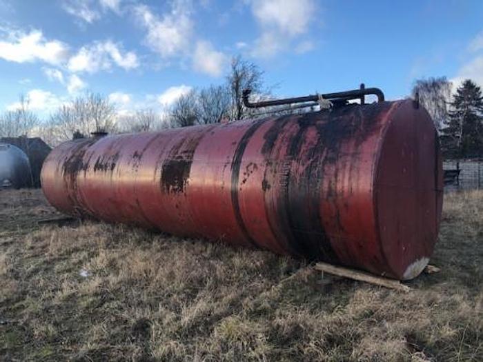 Used 50 m3 horizontal iron tank