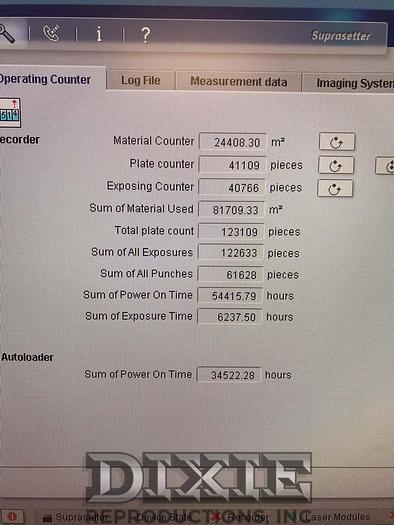 Used 2008 Heidelberg Suprasetter 105 Gen II Platesetter