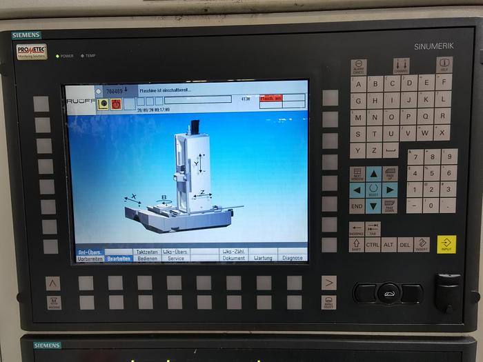 Überholt Horizontales Bearbeitungszentrum HELLER BEA2 - RUOFF F4 - 800