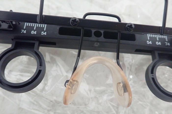 Used Unbranded Japan Binocular Magnifier Frame with Zipped Bag