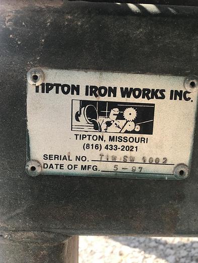 Used Tipton Iron Works Chop Saw