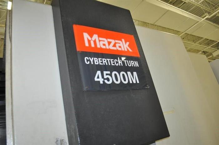 Used 2006 Mazak Cybertech Turn 4500M/2000 Big Bore