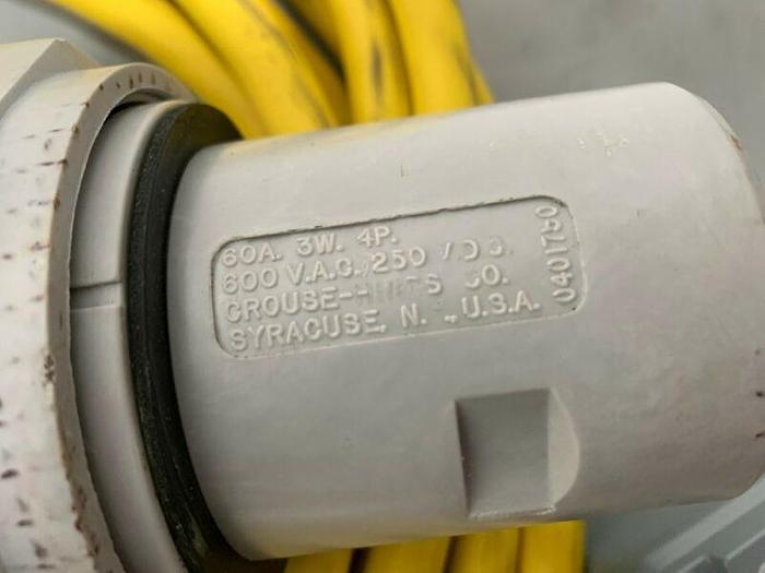 Used Hubbell SE 2730A Switched Twist-Lock Enclosure w/ Arktite Plug