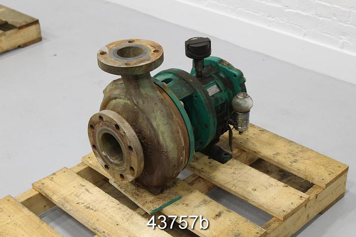 Used Goulds 3196 3x4x10 Pump, Stainless Steel Casing #43757