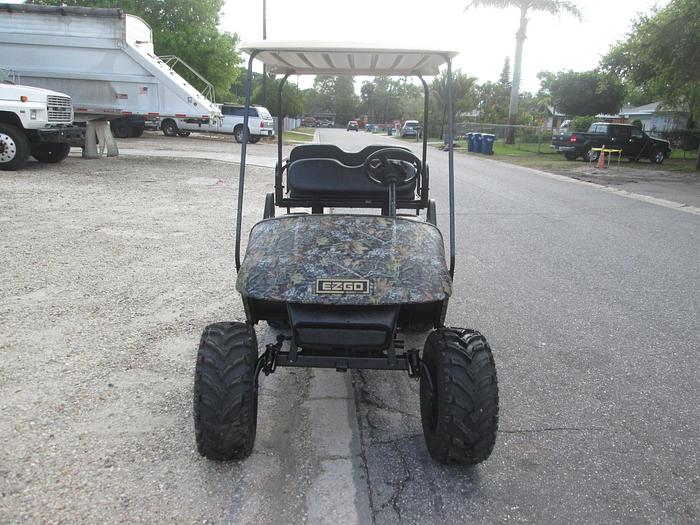 Used Lifted EZ GO Gas Golf Cart