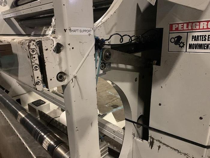 Used 62" ASHE DUPLEX CANTILEVERED SLITTER REWINDER