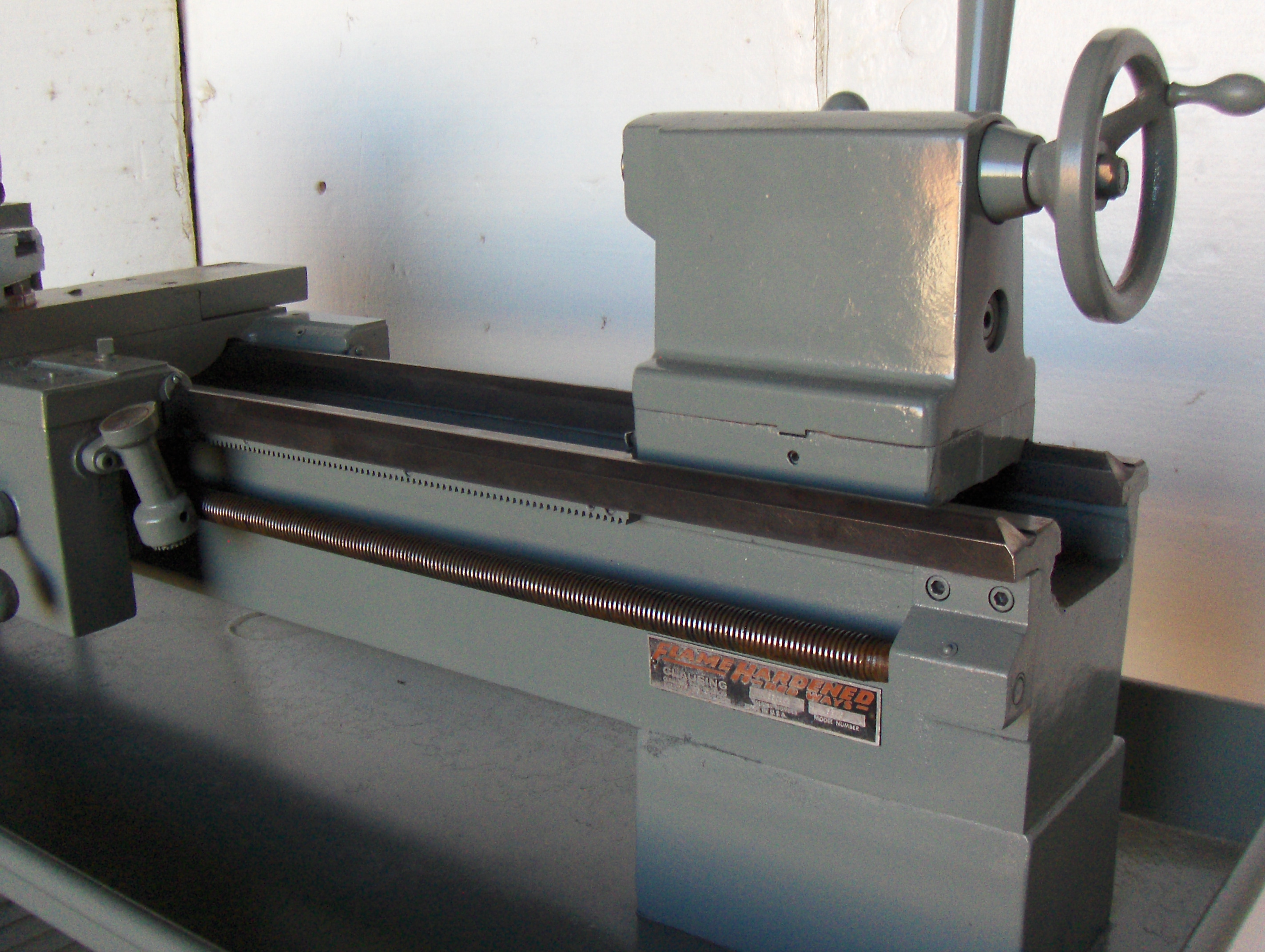 Used 12 in. x 36 in. Clausing Toolroom Lathe