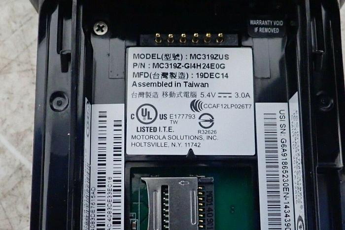 Used Motorola Model MC319ZUS RFID Barcode Scanner with Base