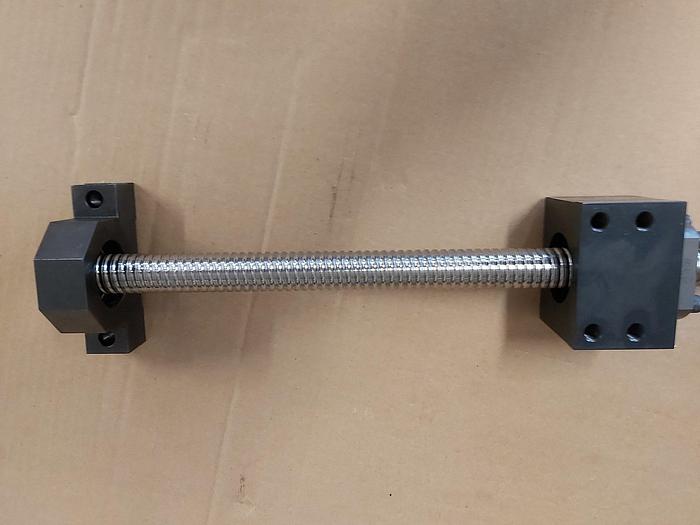 Kompletter Präzisions Kugelgewindetrieb mit Lagerung, Hub 560mm, Gew 25mm, Rexroth,  neu