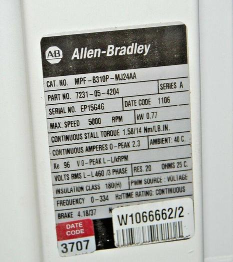 Allen-Bradley MPF-B310P-MJ24AA