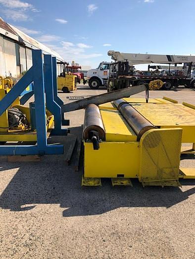 Used 120" ROLL SAW  L & M INDUSTRIES 72" ROLL DIAMETER CAPACITY