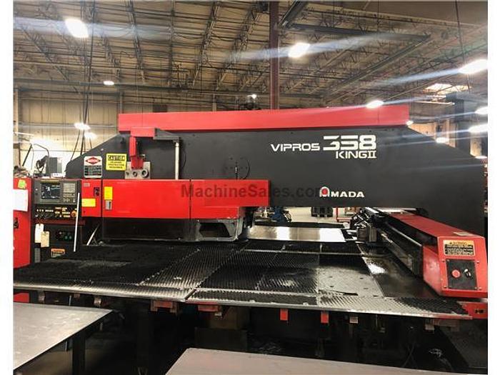 Used 2000 33 Ton Amada Vipros 358 King II CNC Turret Punch