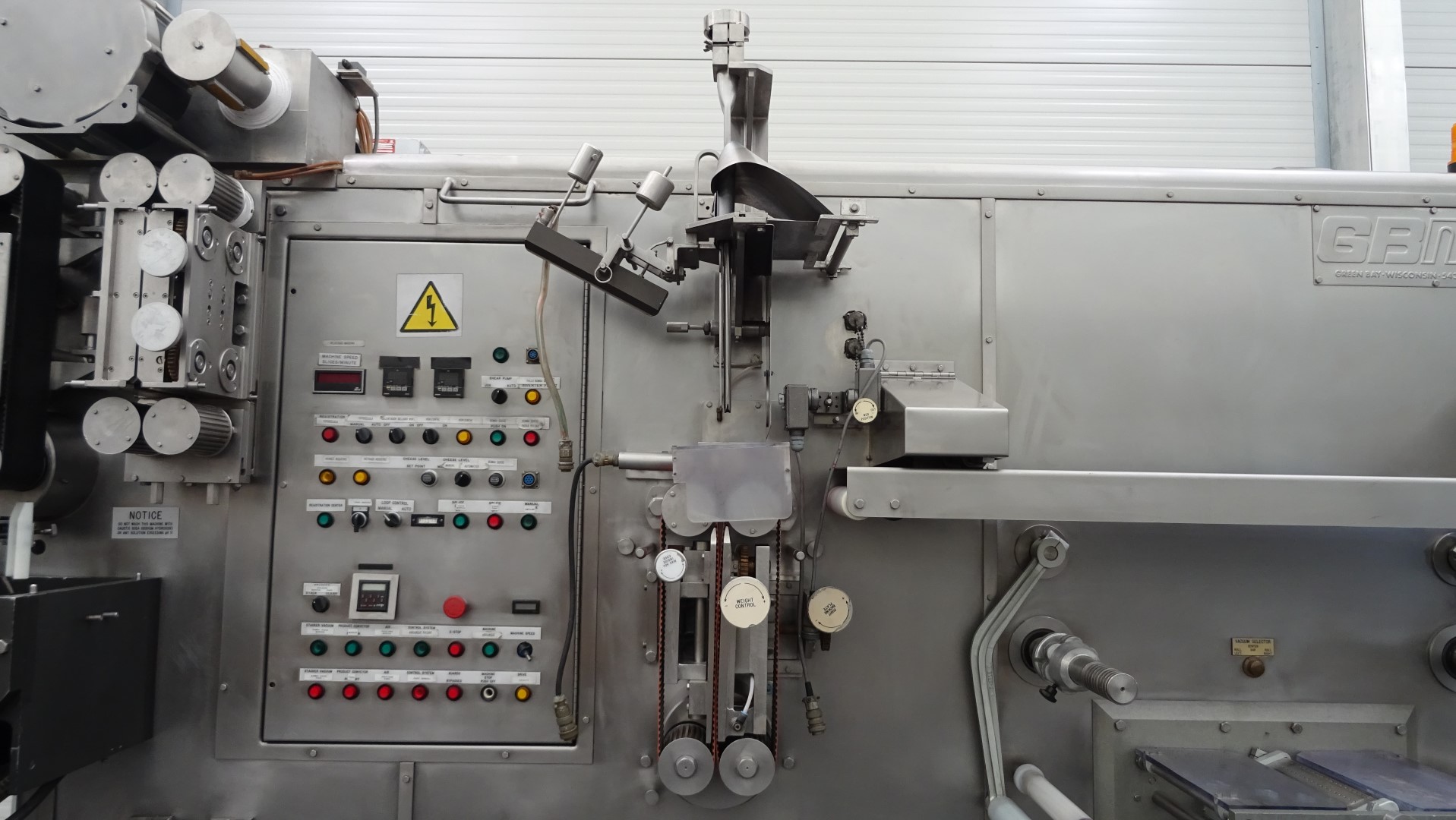 Used Individually Wrapped Slice Packaging Machine (IWS) - Green Bay Machinery (GBM) 300S I.W.S. INV. WES. PLS.