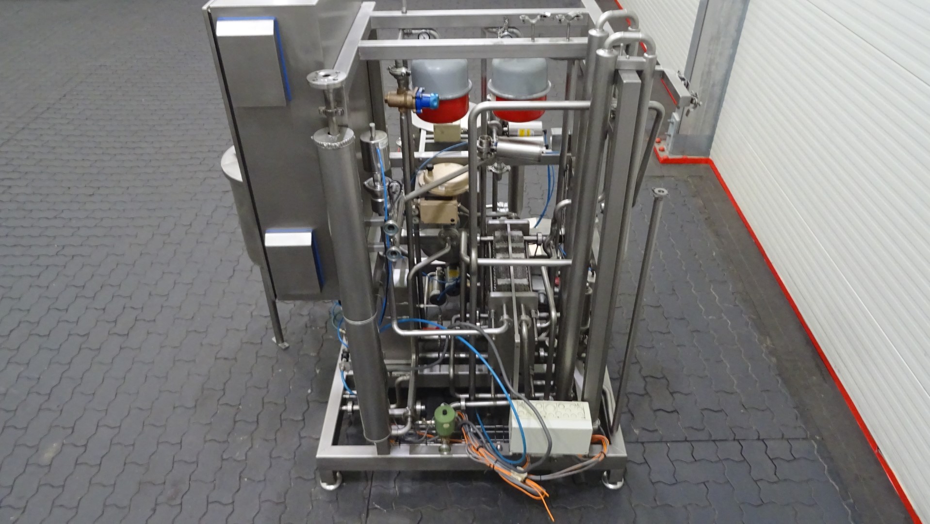 Used UHT Pilot plant with aseptic homogeniser and filling chamber - APV UHT pilot + Gaulin 396 MCP 4-2,5TBS