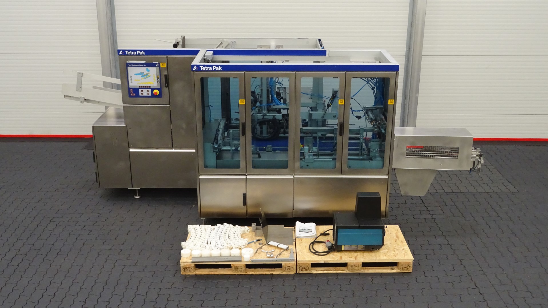 Used Cardboard Packer - Tetra Pak Tetra Cardboard Packer 70 (TCP 70)