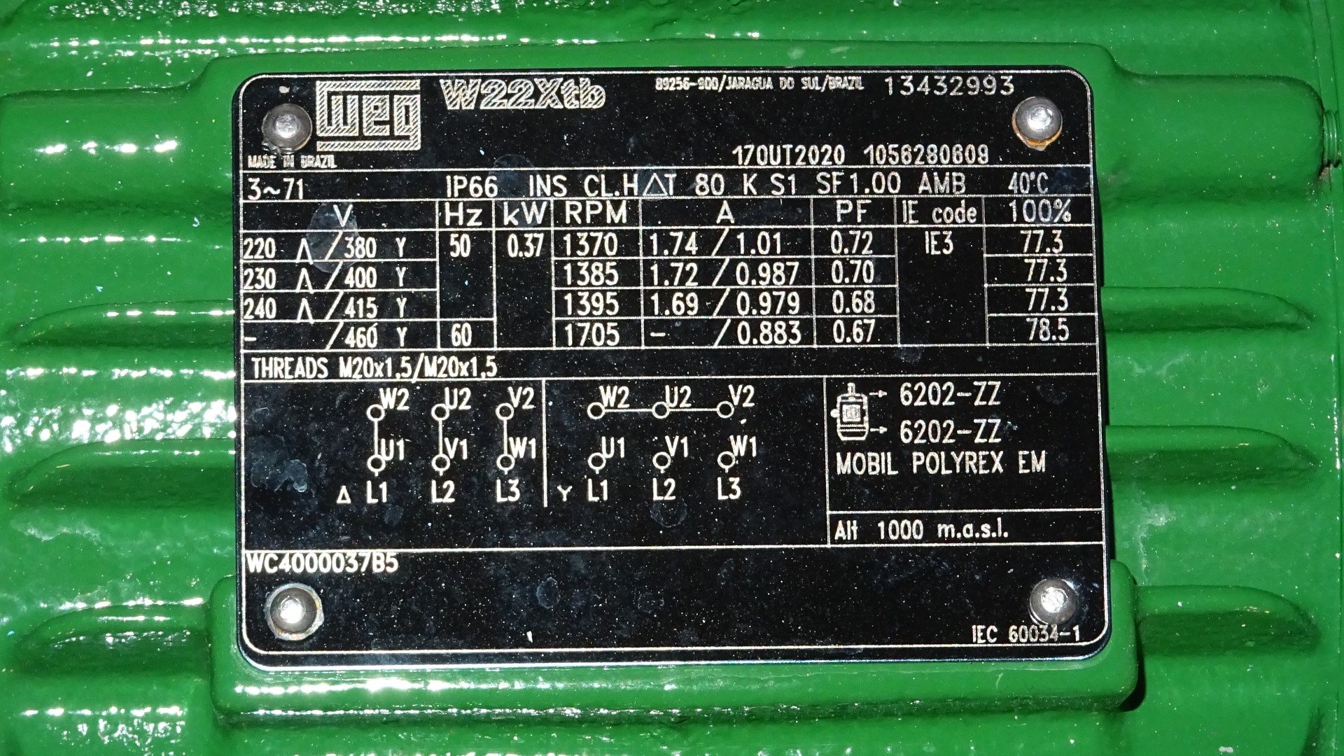 Used Sanitary Rotary Valve - GEA Nu-Con CV