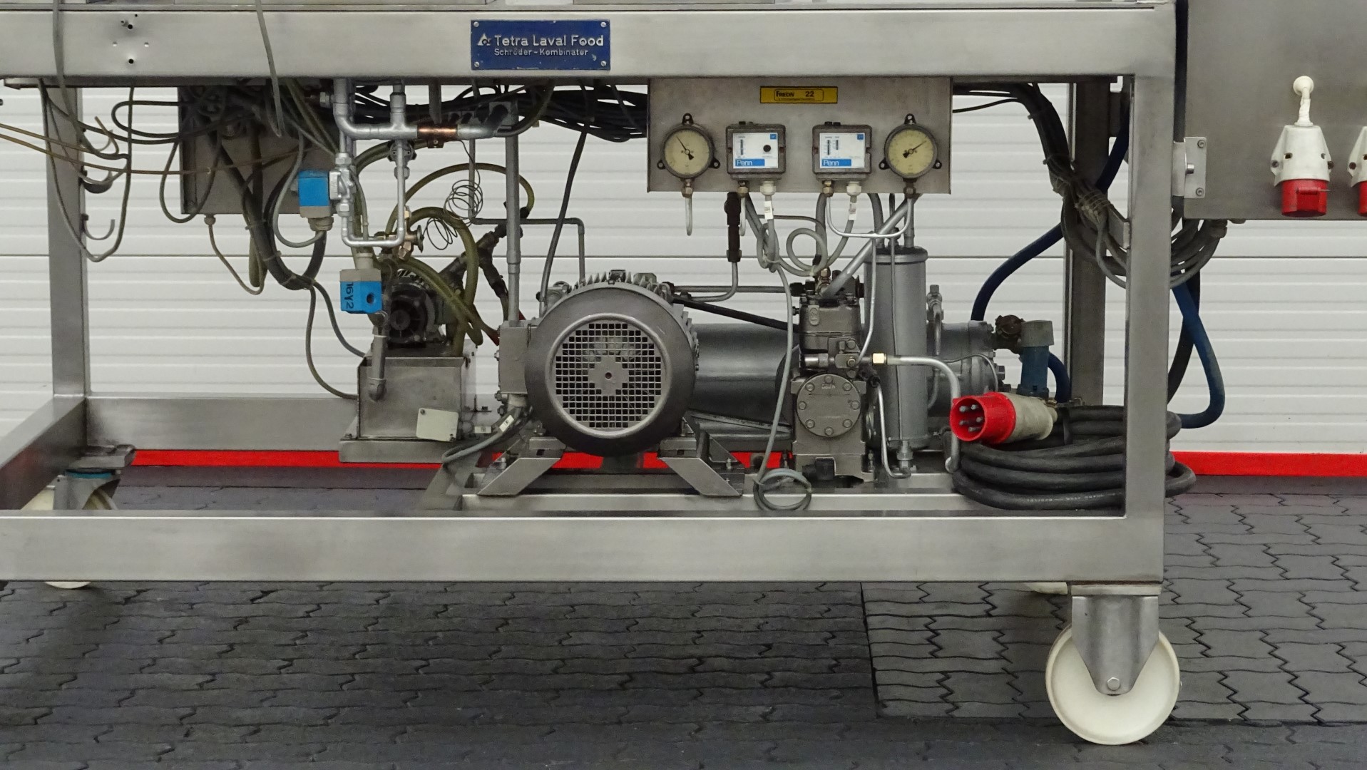 Used SSHE Pilot plant - Tetra Laval Food / Schröder GmbH & Co KG VWK01/60-400