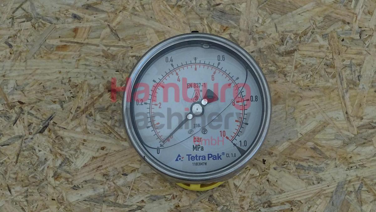 Used Unused Tetra Pak Pressure Gauge
