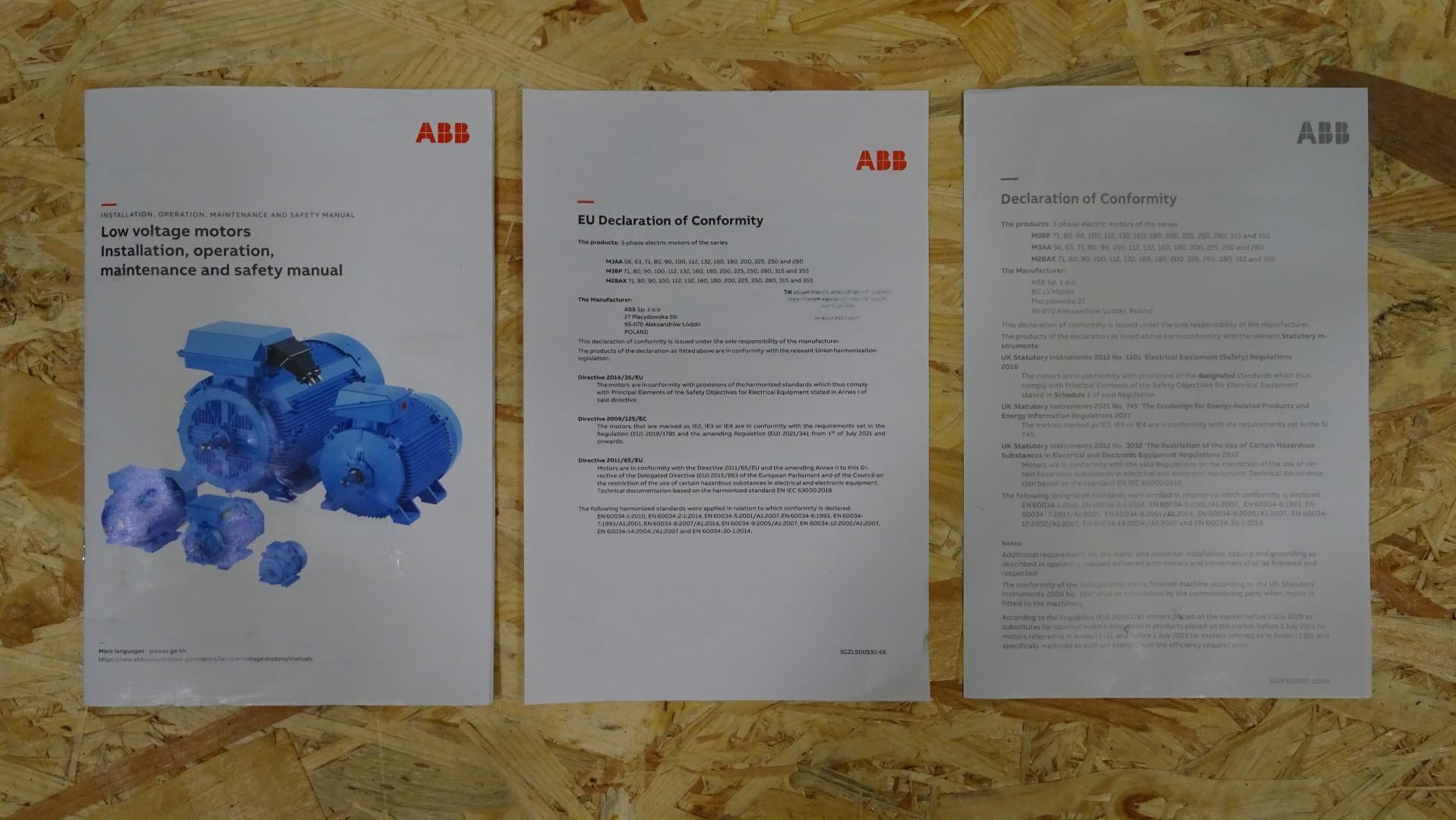 Used Unused Motor - ABB M3AA 71B 4 - 0,37 kW