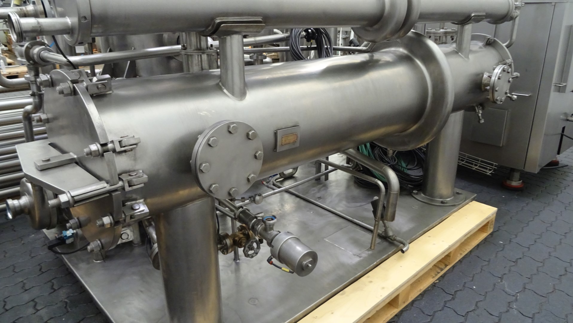 Used Direct steam injection (DSI) UHT with aseptic homogeniser - APV DSI + APV Gaulin MC 45-5TPSX