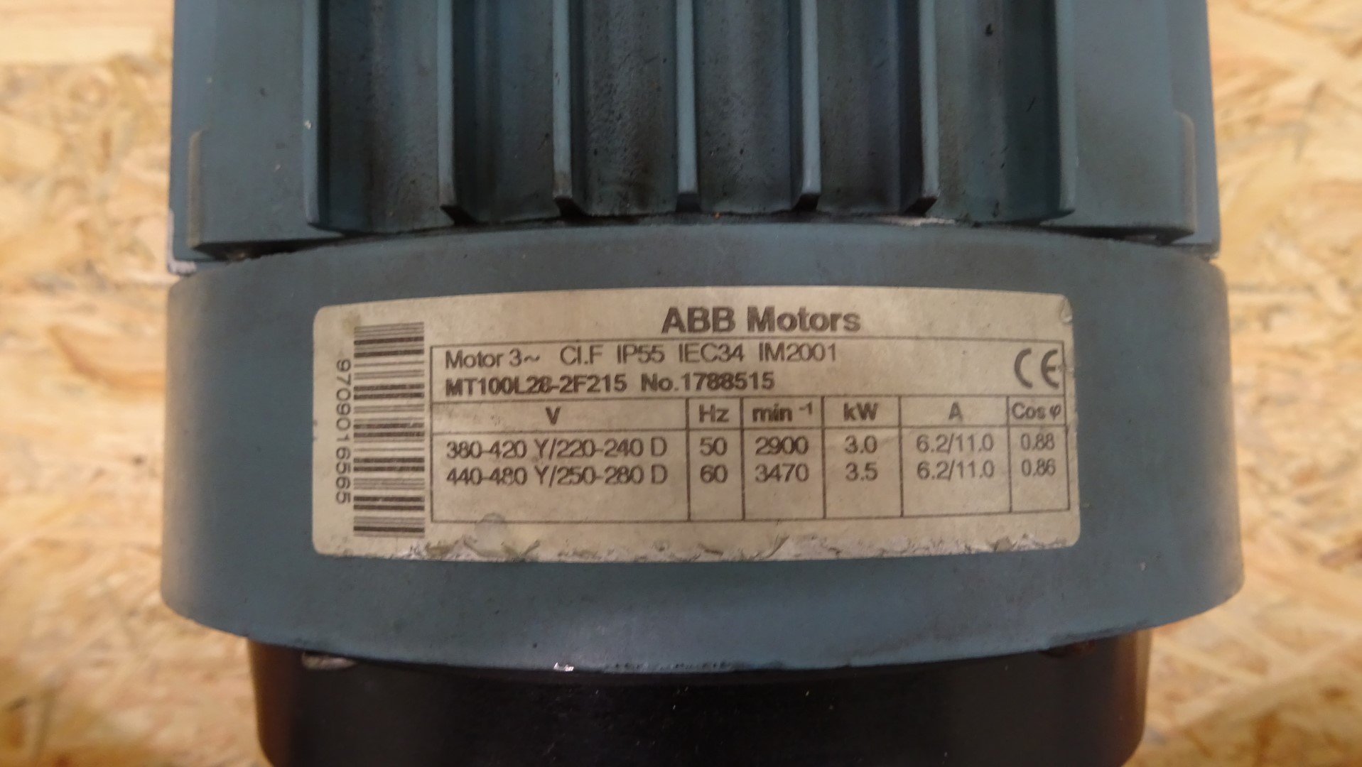 Used Sanitary Centrifugal Pump Alfa Laval LKH-10/163 FSS 3,0 kW