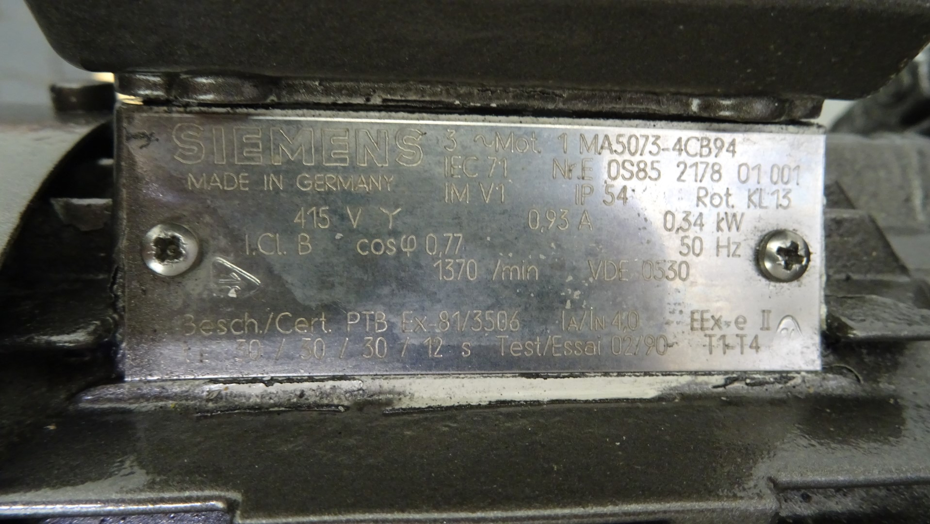 Used Worm Screen Centrifuge - Siebtechnik / Tema Conturbex H-700