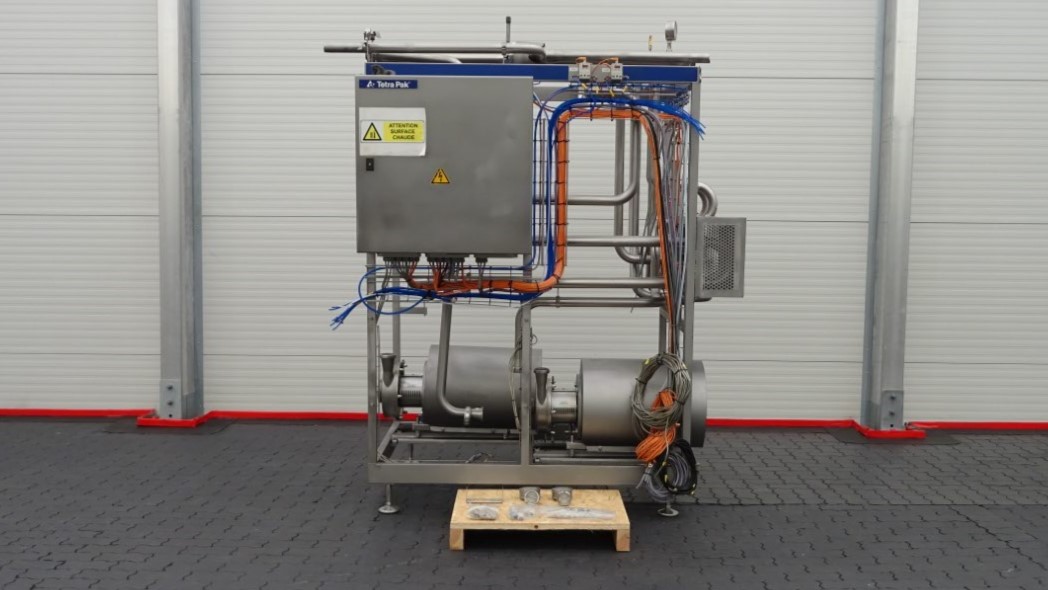 Used Tetra Pak ​​​​​​​​​​​​Tetra Therm Aseptic VTIS line with Tetra Alex TA400 homogeniser