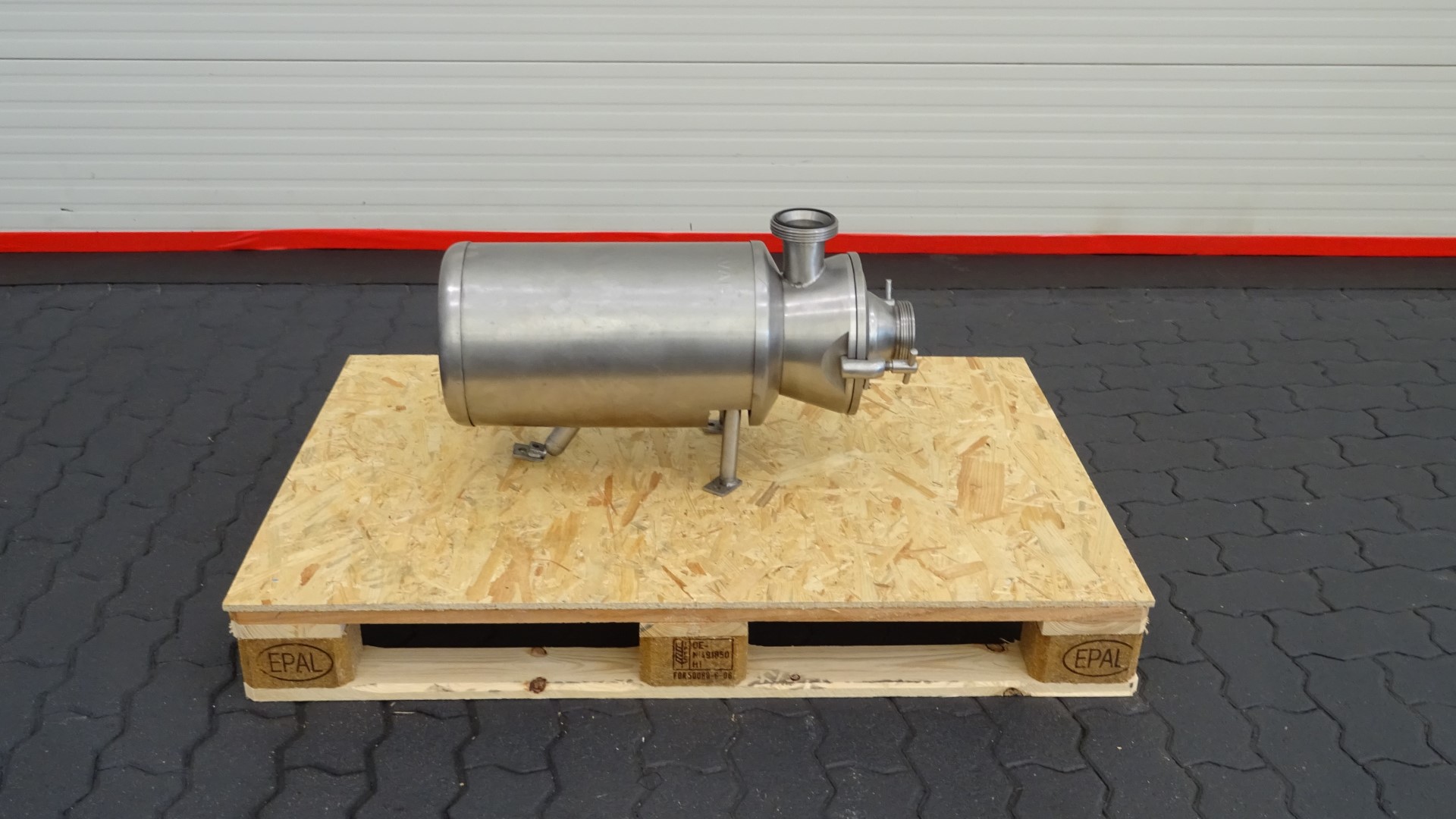 Used Sanitary Self Priming Liquid-ring Pump Alfa Laval MR-185A