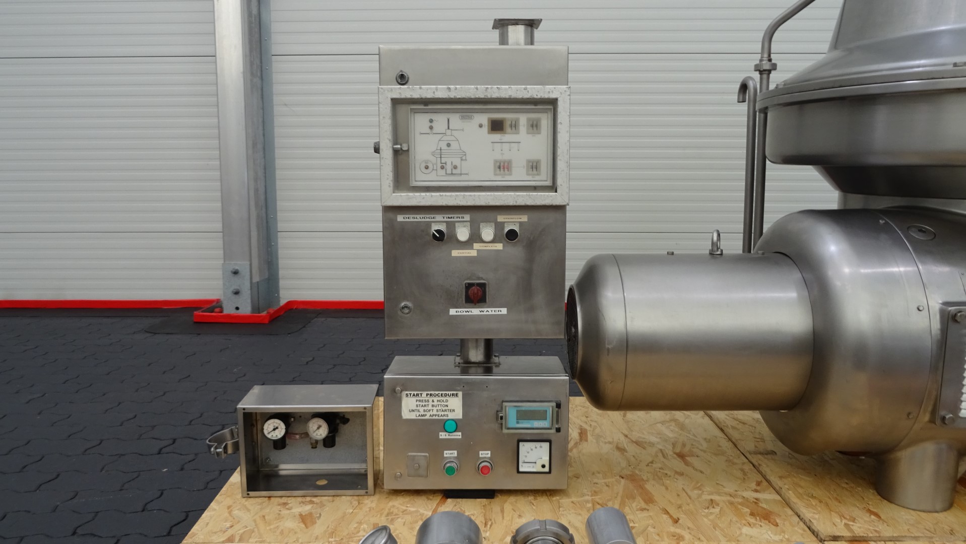 Used Cream Separator GEA Westfalia MSA 200-01-076