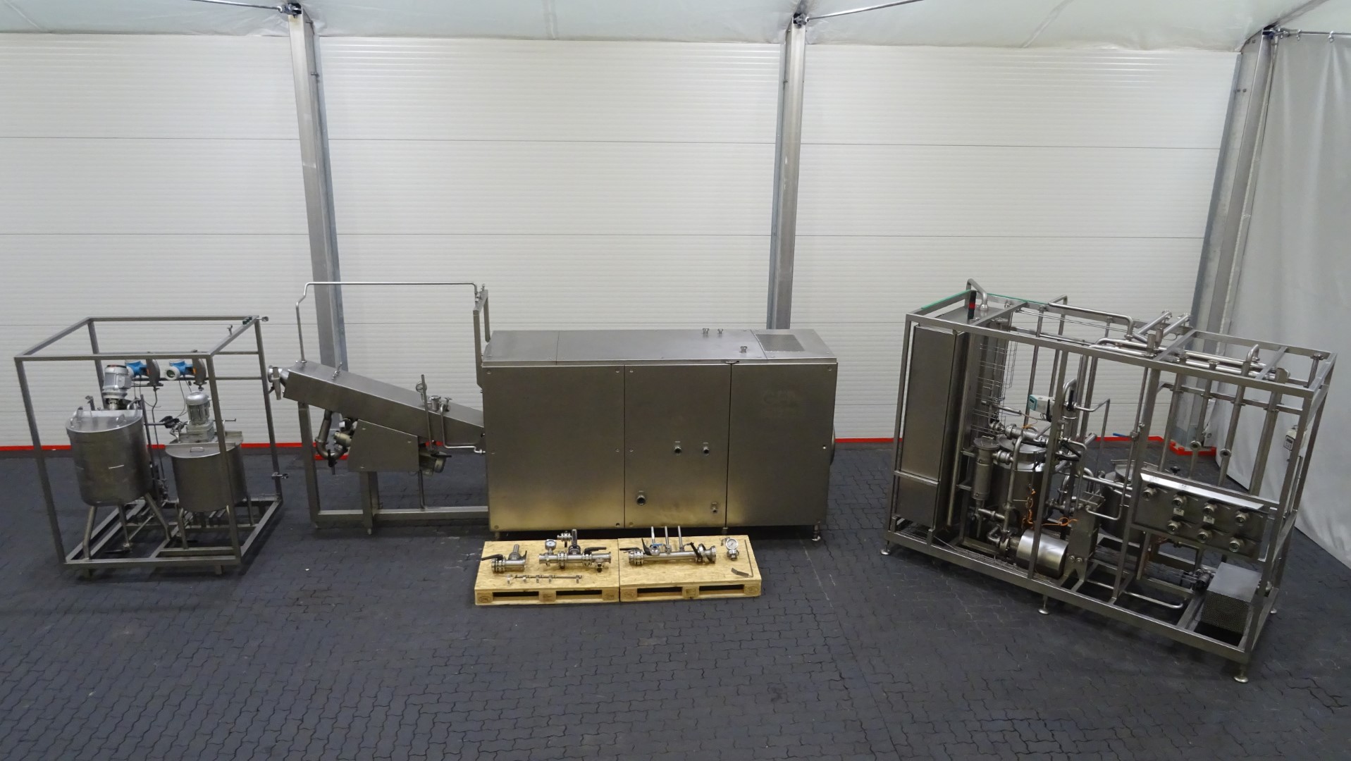 Used Continuous Butter Making Machine (CBM) GEA Ahlborn 312/1000