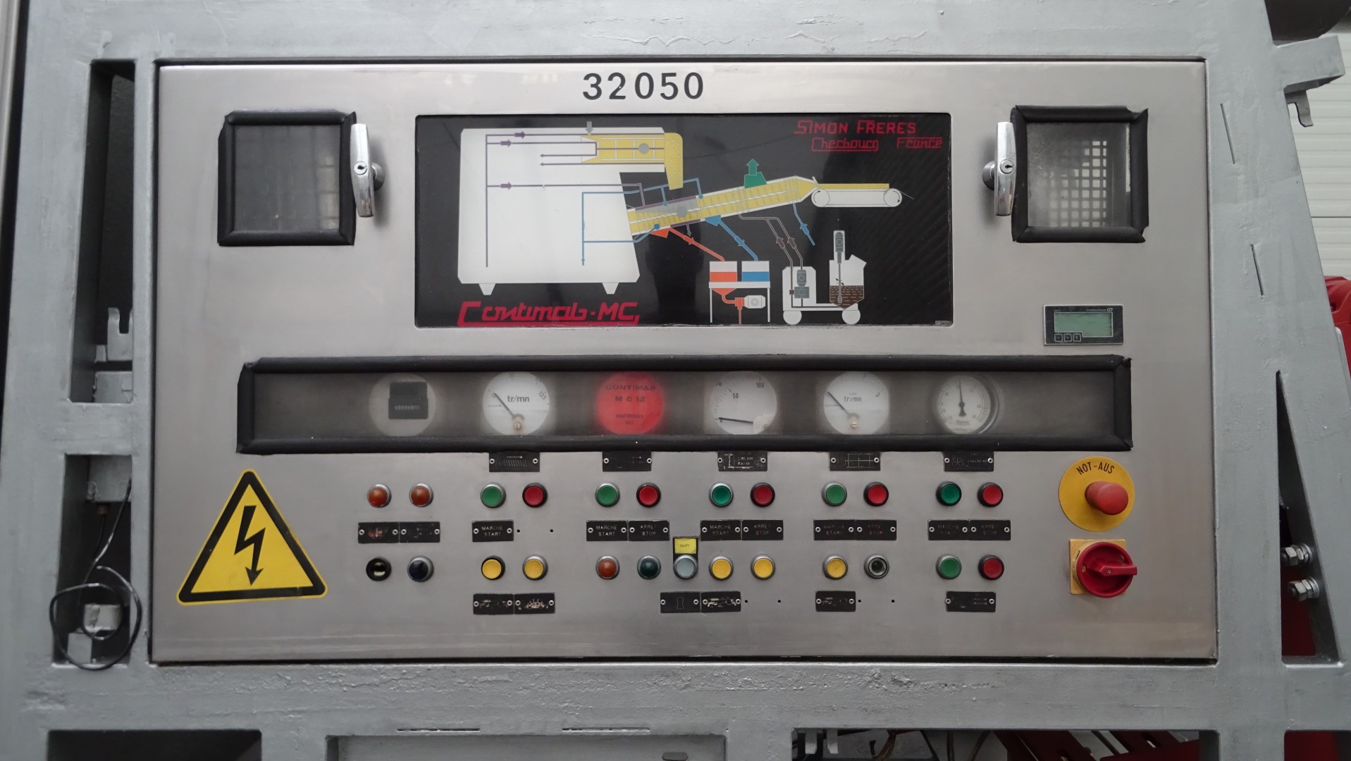 Used Continuous Butter Making Machine (CBM) Simon Freres Contimab MC 12