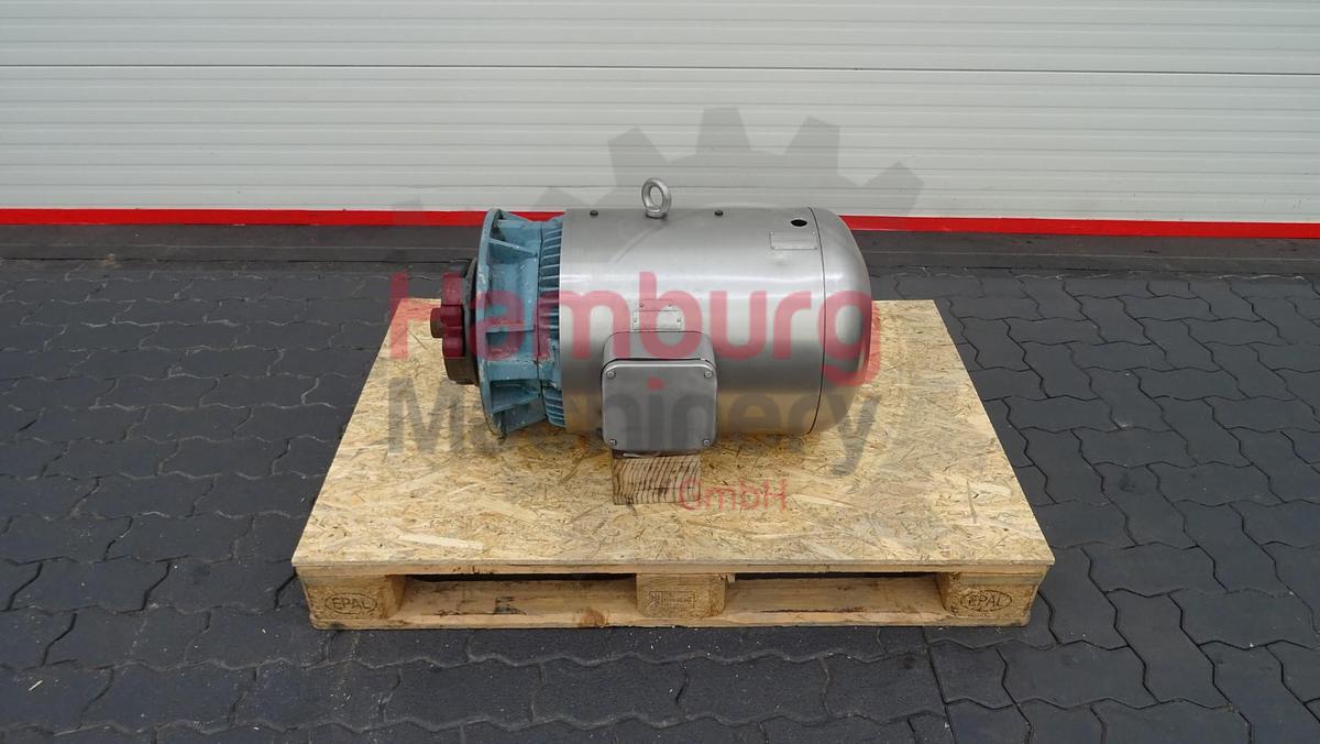 Used Motor with stainless steel motor cover - Loher GmbH - 30 kW