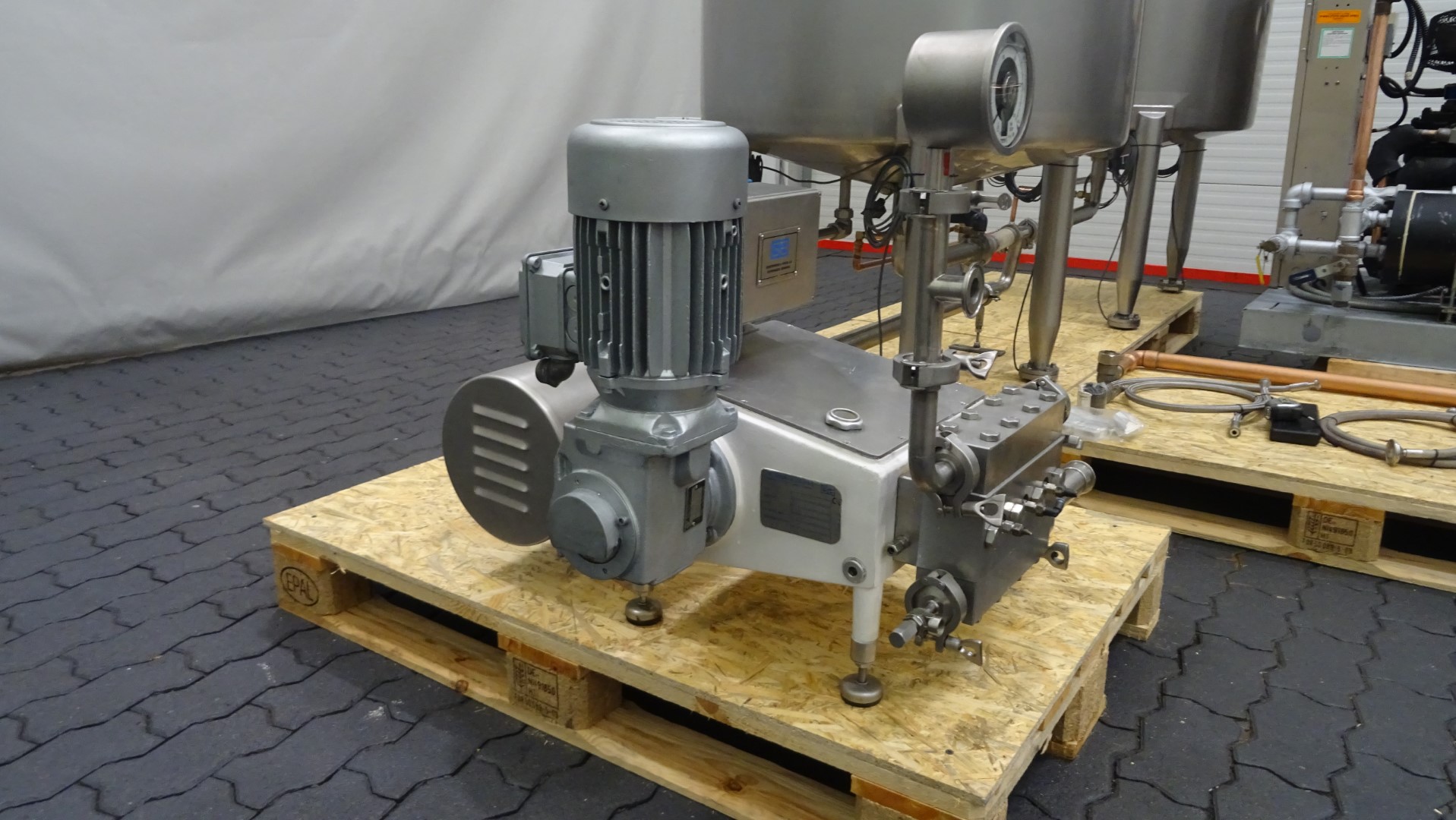 Used Complete Margarine Pilot Plant - Gerstenberg & Agger A/S Perfector 57